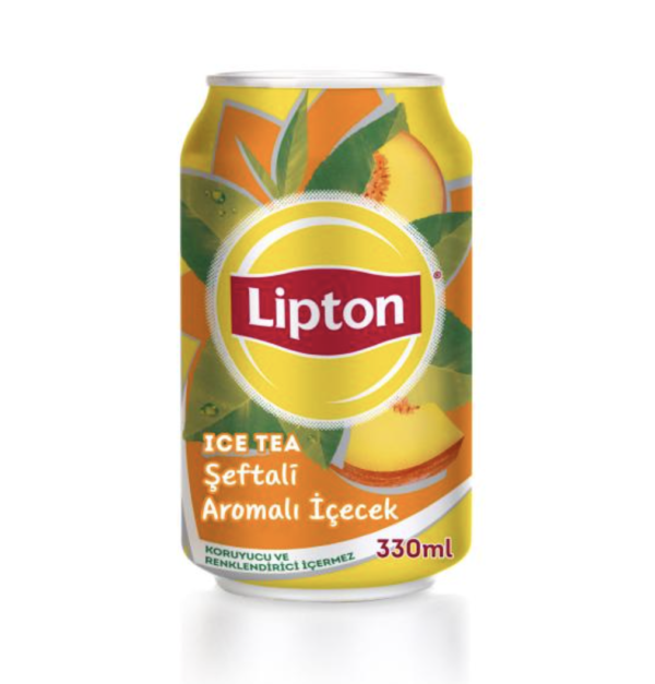 Lipton Ice Tea Şeftali Aromalı (Kutu) 330 ml
