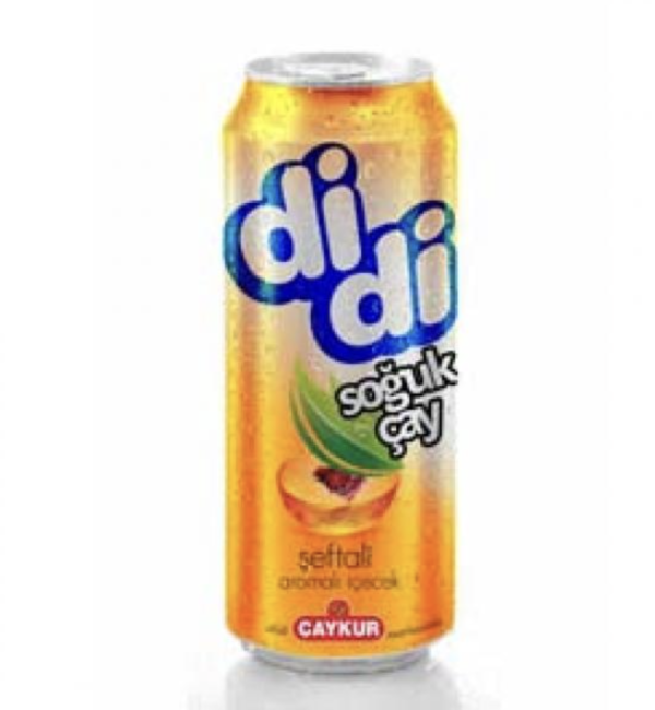 Çaykur Didi Ice Tea Şeftali Aromalı (Kutu) 500 ml