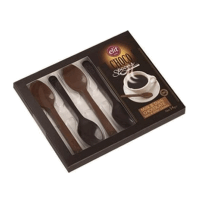 Elit Çikolata Spoon Chocolate Choco Spoons Set of 5 54 gr