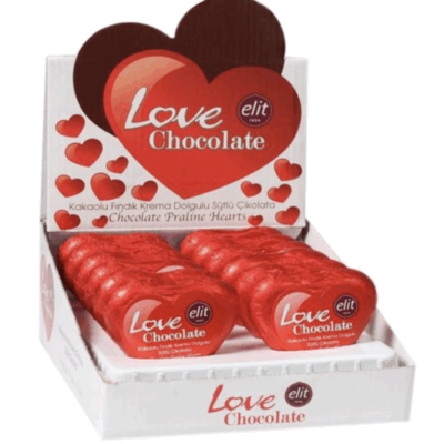 Elit Çikolata Love Chocolate (Heart)  21 grX12