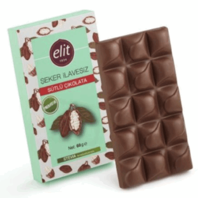 Elit Çikolata Sugar Free and Prebiotic Milk Chocolate 60 gr