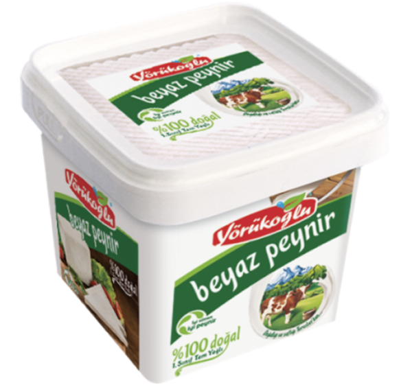 Yörükoğlu White Peynir Full Fat  500 gr