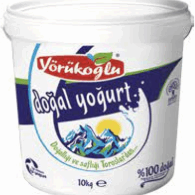 Yörükoğlu Yoghurt Homogenized Full Fat  10 kg