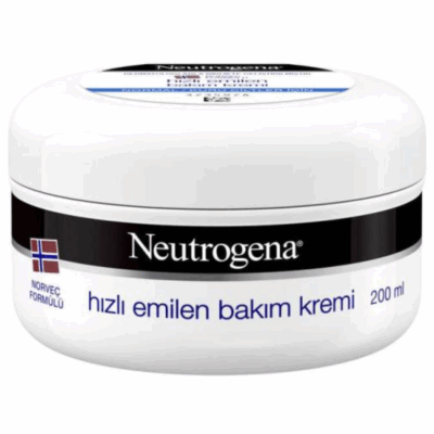 Neutrogena Fast Absorging Jar Care Cream  200 ml