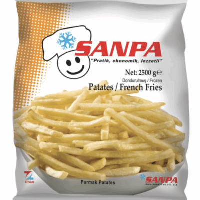 Sanpa Gıda French Fries Sanpa (Finger Chips) 2500 gr