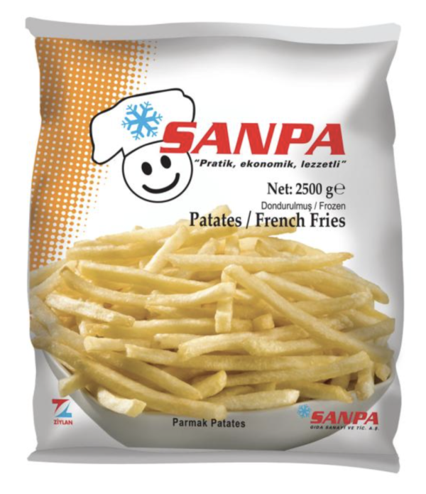 Sanpa Gıda French Fries Sanpa (Finger Cips) 2500 gr