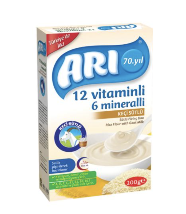 Arı Bebek Food Rice Flour İle Milk  200 gr