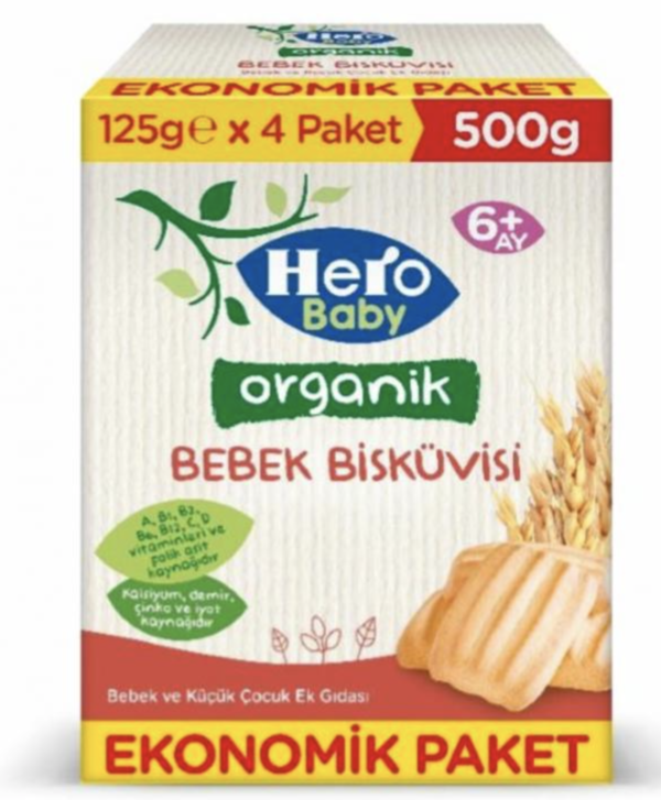 Hero Bebek Organik Bebek Biscuit Fennel 125 gr