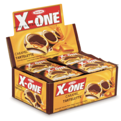 TAYAŞ Caramel Cocoa Coated Biscuit (With Caramel) 21 gr