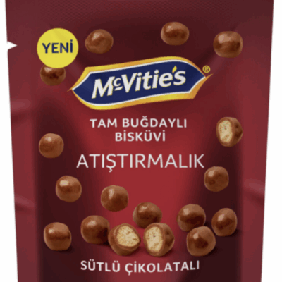 Mc Vitie's Milk Chocolate Coated Biscuit Balls Whole Wheat  67 gr