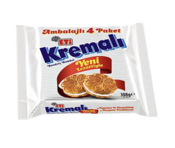 ETİ Krem Sandwich Biscuit 308 gr