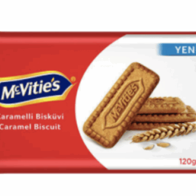 Mc Vitie's Caramel Biscuit 120 gr
