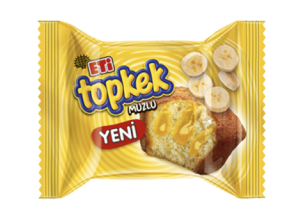 ETİ Topkek İle Muz 35 gr