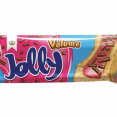 Alyan Jolly Strawberry Jelly plain Cakes 25 gr