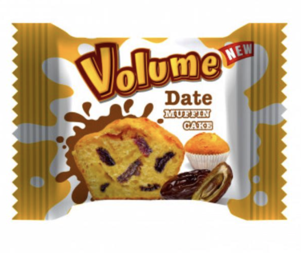 Alyan Volume Muffin Kek İle Date Palm Adet 45 gr
