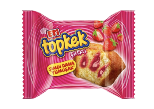 ETİ Topkek Kek İle Çilek 35 gr