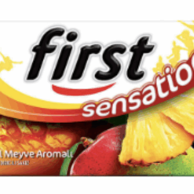 First Chewing Gum Sensations Tropic Fruit  27 gr