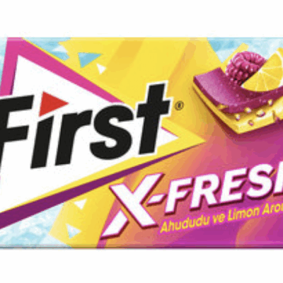 First Chewing Gum X Fresh Raspberry&Lemon    27 gr