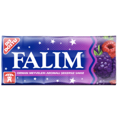 Falım Işıl Sugar Free Cheving Gum Forest Fruit    5 pc