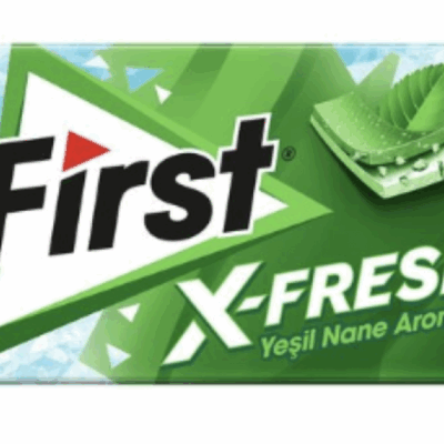 First Chewing Gum X Fresh Green Mint   27 gr