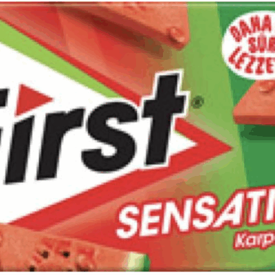 First Chewing Gum Sensations Watermelon 27 gr
