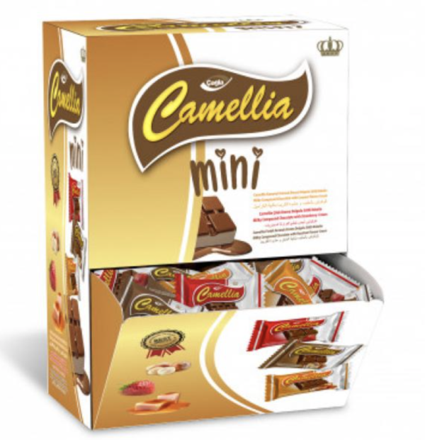 Çağla Camellia Milky Compound Chocolate Dolgulu İle Karamel Aromalı Krem 10 gr
