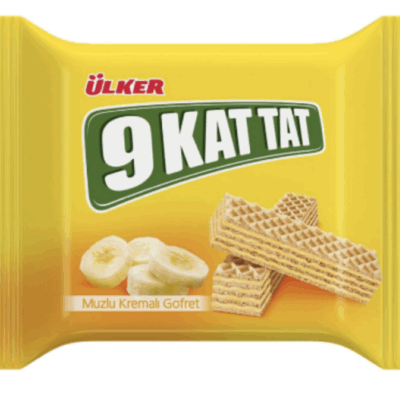 Ülker 9 Kat Tat Banana Wafer 39 gr