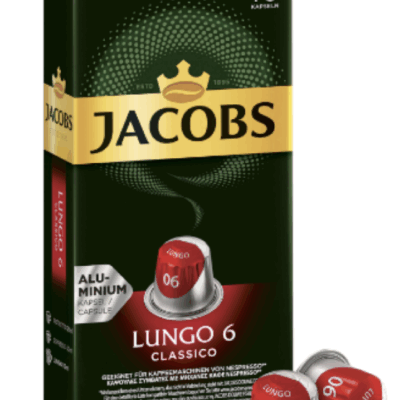 Jacobs Capsule Lungo 6 Classico 52 gr