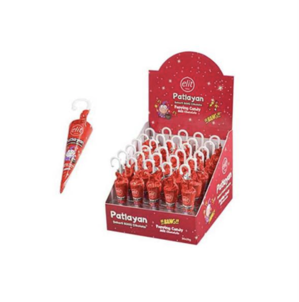 Elit Çikolata Elite Umbrella Explosive Sugar Sütlü Çikolata  20 gr