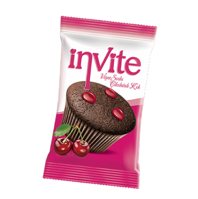 Şimşek Invite Chocolate and Cherry Sauce Cake  30 gr