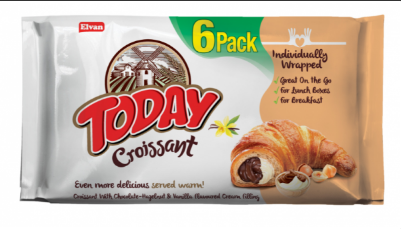 Elvan Cici Gusto Croissant with Vanilla Cream and Chocolate 45 gr