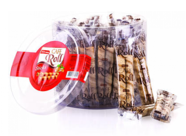 Elvan Cafe Roll Sticks Fındıklı Roll Wafer 12 gr