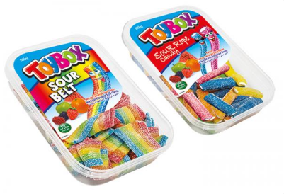 Toybox Soft Candy Sour Belt  250 gr