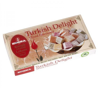 Koska Mixed Flavored Turkish Delight  500 gr