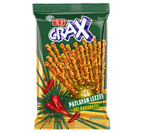 ETİ Crax Flavor Bomb AcıLtı Baharatlı Stick Craker 50 gr