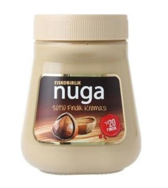 Fiskobirlik Nuga Hazelnut Cream with Milk  700 gr