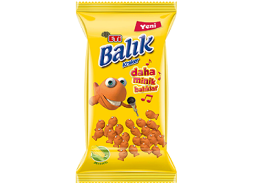 ETİ Fish Shaped Cracker İle Corn 70 gr
