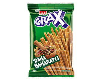 ETİ Crax Baharatlı Stick Cracker 50 gr