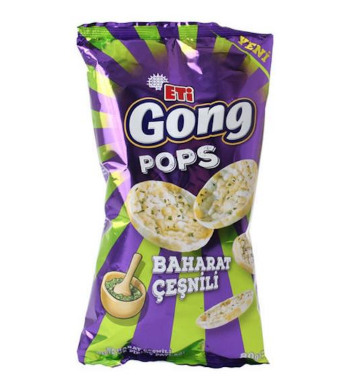 ETİ Gong Pops Baharatlı Flavor 50 gr