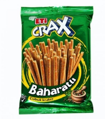 ETİ Crax Baharatlı Stick Cracker 80 gr