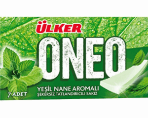 Ülker Oneo Slims Green Mint Gum 14 gr