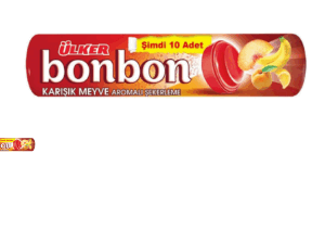 Ülker Bonbon Mixed Fruit Flavored Candy 36 gr