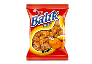 ETİ Fish Shaped Cracker  85 gr