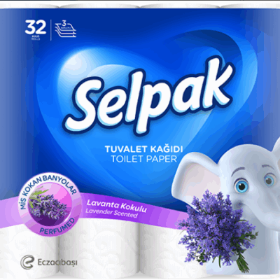 Selpak Toilet Papers with Parfume (Lavander) 32 pc