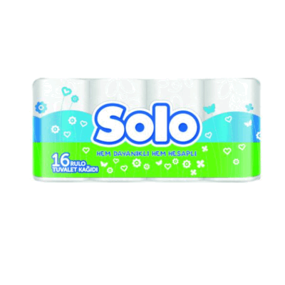 Solo Toilet Paper  16 pc