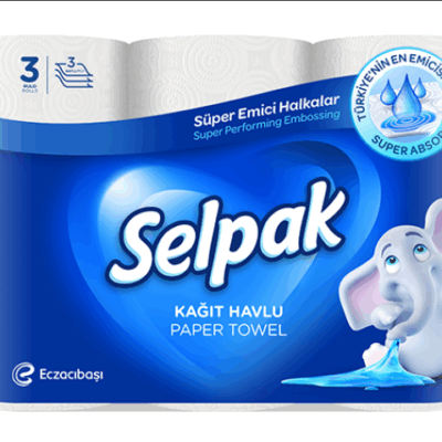 Selpak Towel  3 pc