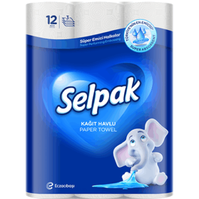 Selpak Towel  12 pc
