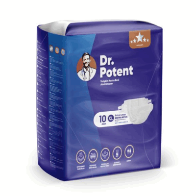 Dr.Potent Adult Diaper (X-Large) 10 Pcs X6