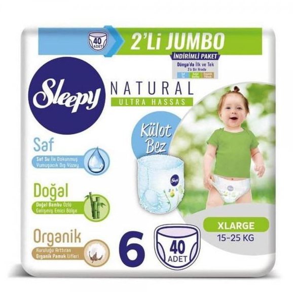 Sleepy Pants Ekonomic Packet No:6 40 pc