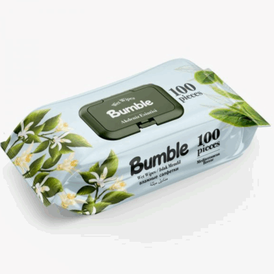 Bumble Wet Wipes 100 Pcs (Mediterranean Breeze) X12
